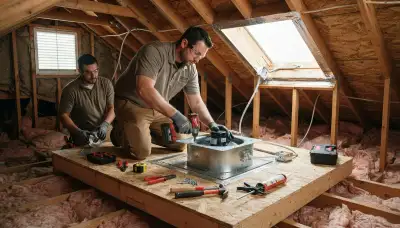 Attic fan installation and repair services for Boston, MA homes by On Call Electrical