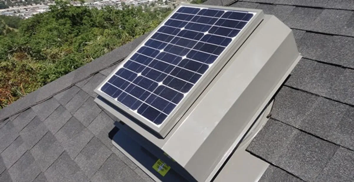 attic fan installation services with energy-efficient roof-mounted ventilation system in Boston, MA