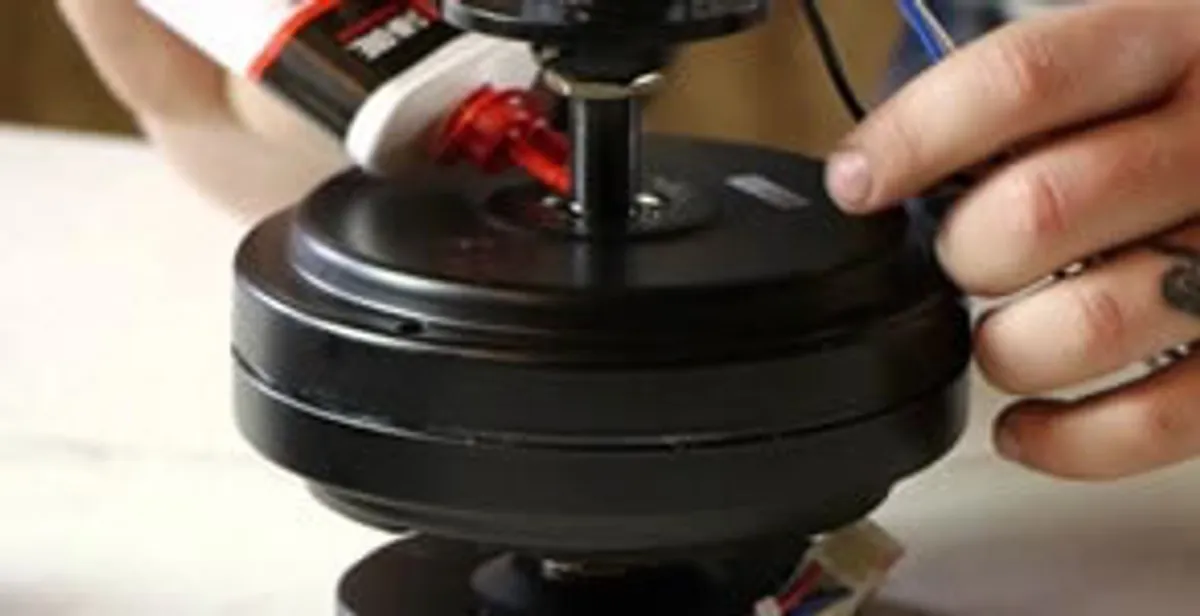 Ceiling fan motor repair and internal component adjustment in Boston, MA