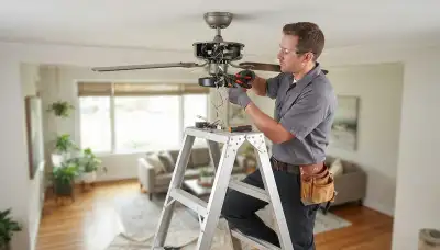 On Call Electrical ceiling fan repair service in Boston, MA