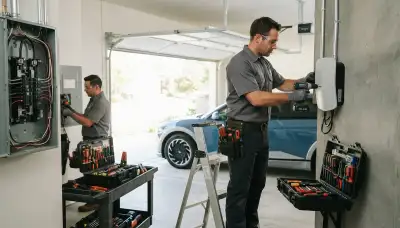 Electric car charger installation for Boston, MA homes by professional electricians