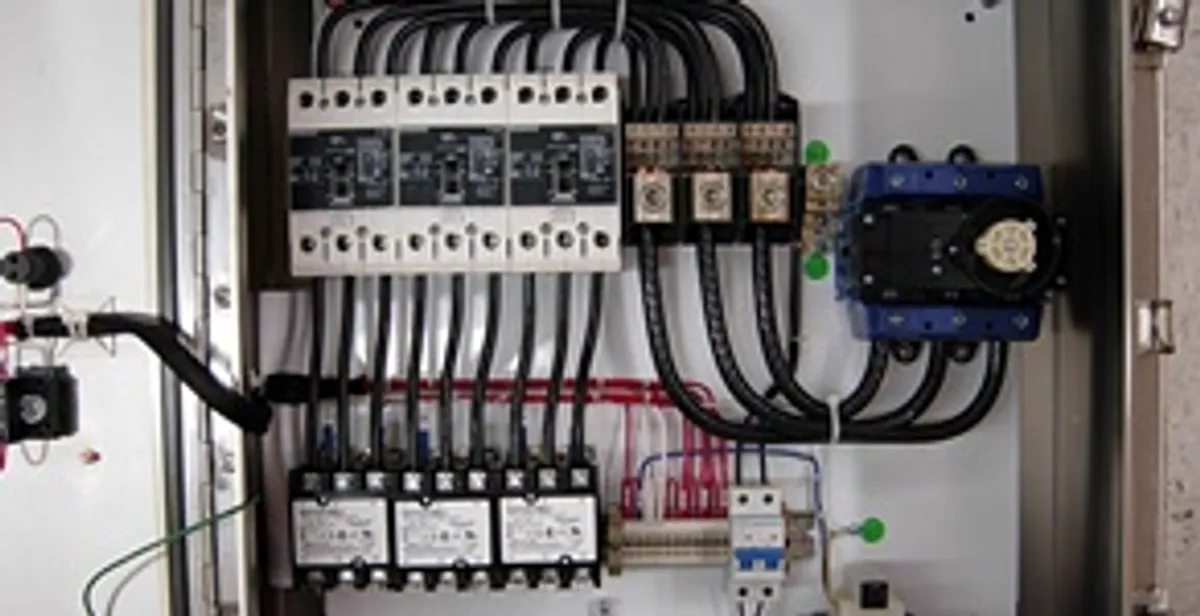 Electrical panel installation with organized circuit breakers and wiring in Boston, MA