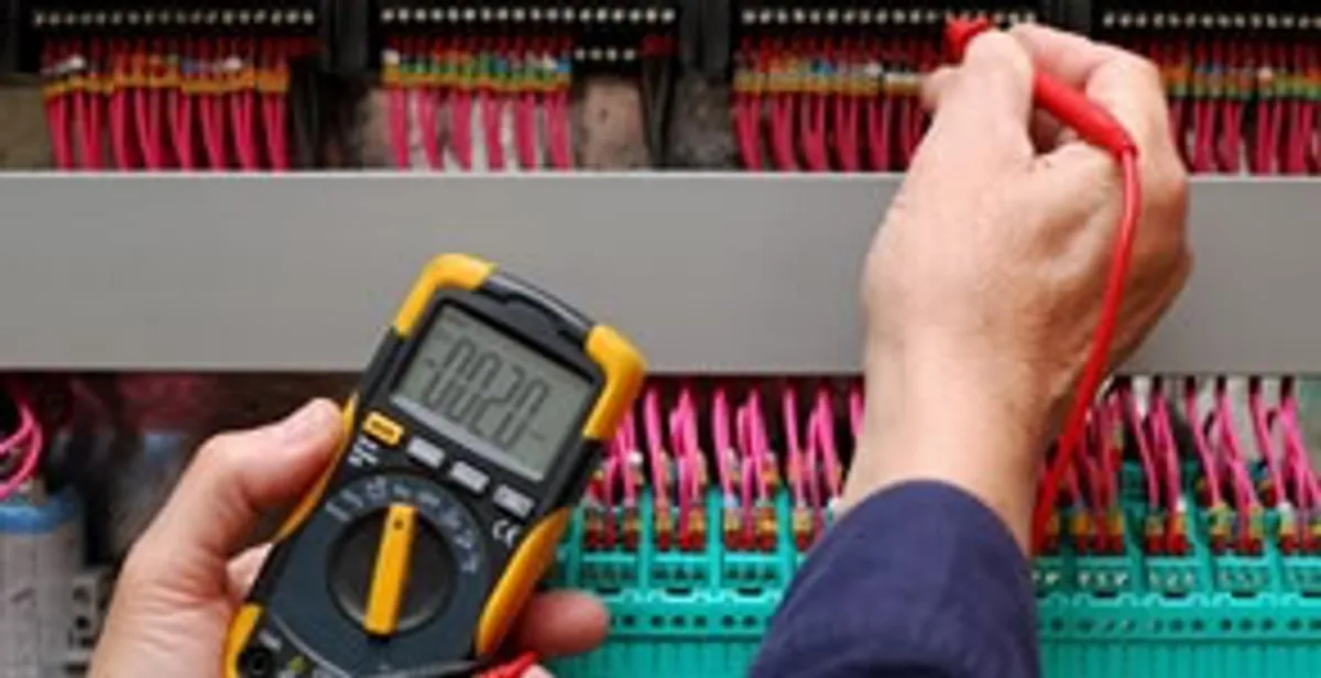 electrical service showing professional testing and troubleshooting of electrical panel by licensed electricians in Boston, MA