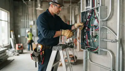 Electrical wiring services for Boston, MA homes, including circuit, grounding, and panel work