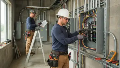 Boston, MA electrician providing residential electrical wiring services and circuit upgrades