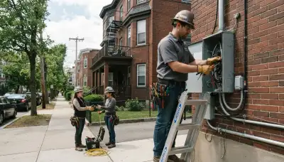 Boston, MA electrician providing professional residential electrical services