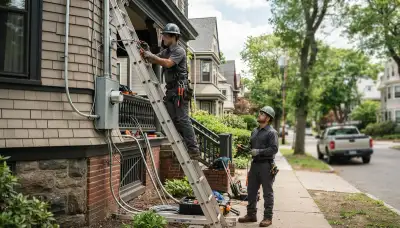 Boston, MA electrician providing professional residential and commercial electrical services