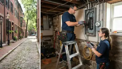 Electrician services in Boston, MA for residential and commercial electrical projects