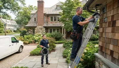Professional electrician services in Boston, Massachusetts
