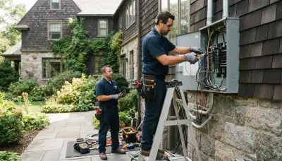 Boston electrician providing professional electrical services in Massachusetts