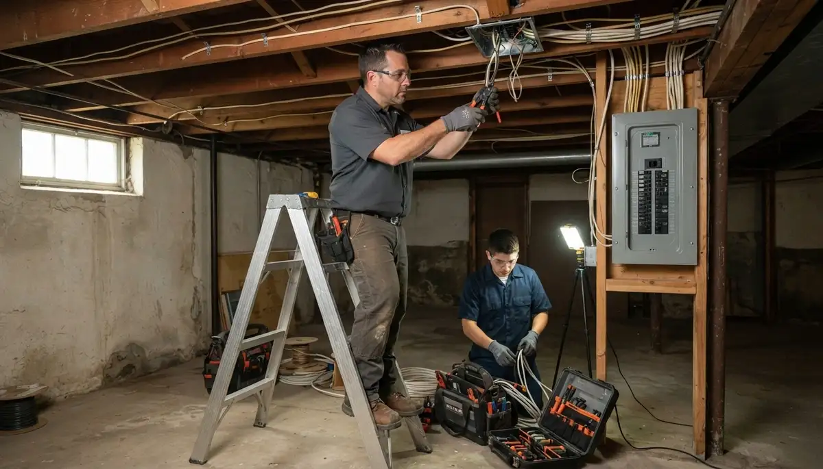 Boston, MA electrician providing residential and commercial electrical services