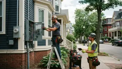 Boston, MA electrician providing professional electrical services for residential and commercial properties