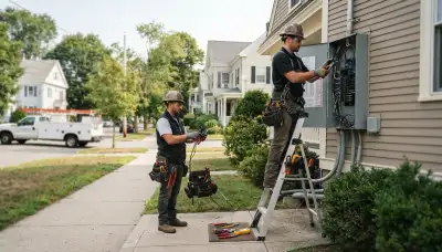 Boston, MA electrician providing professional residential and commercial electrical services