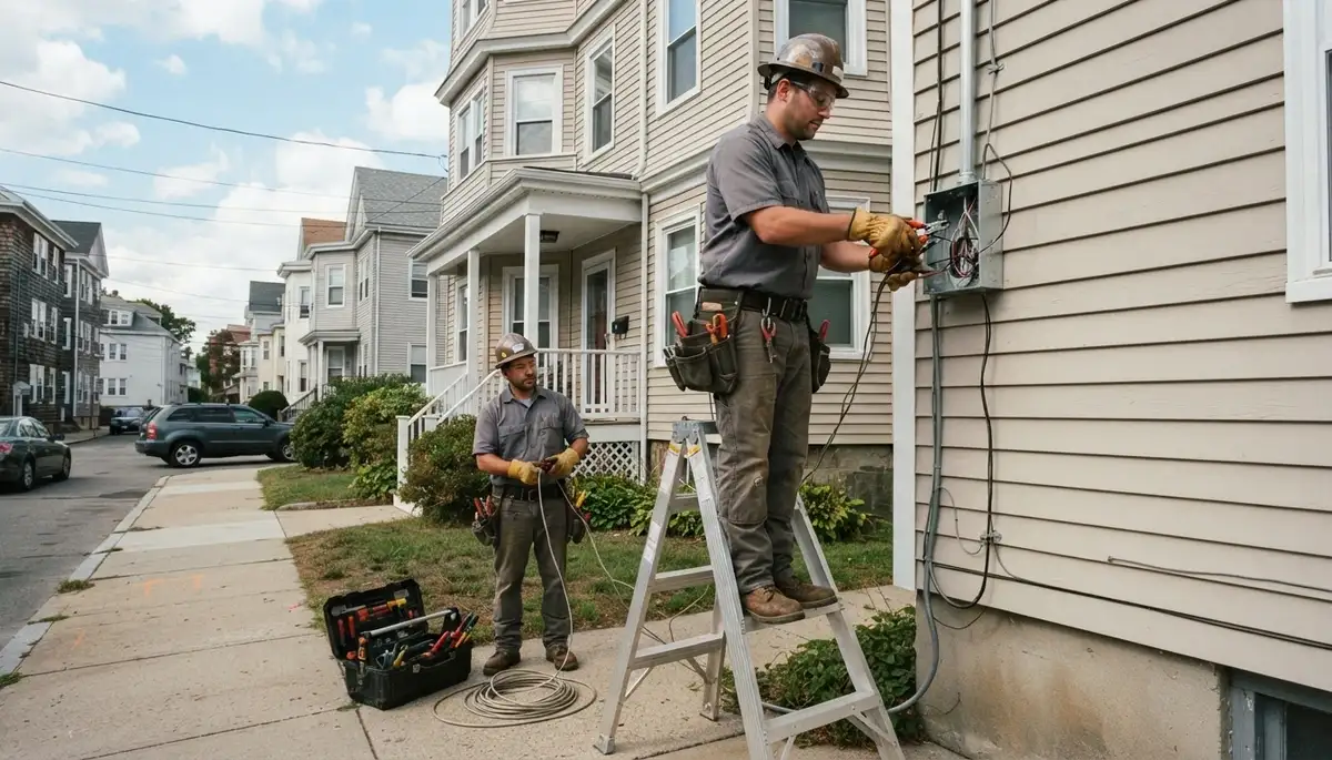 Boston, MA electrician providing professional electrical services for residential and commercial properties