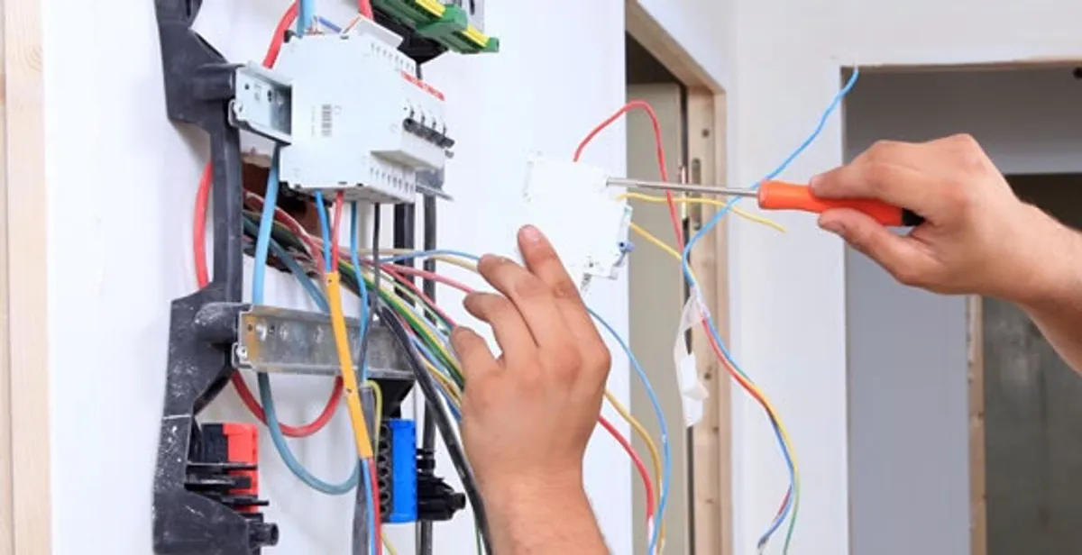 electrician services performing residential electrical panel wiring in Boston, MA