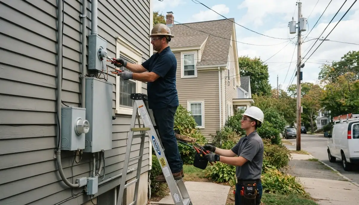 Boston, MA electrician providing professional electrical services for residential and commercial projects