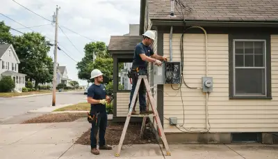 Boston, MA electrician providing professional residential and commercial electrical services