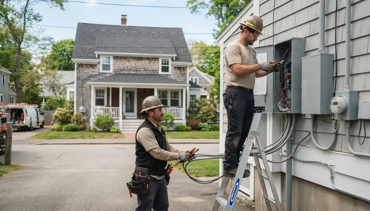 Boston, MA electrician providing professional electrical services