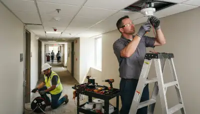 Fire alarm installation services for Boston, MA homes by On Call Electrical