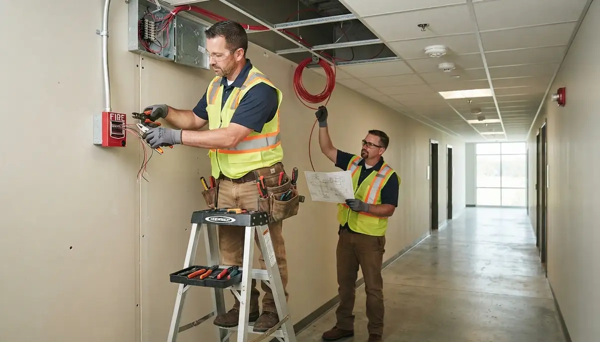 Fire alarm installation service for Boston, MA homes by On Call Electrical