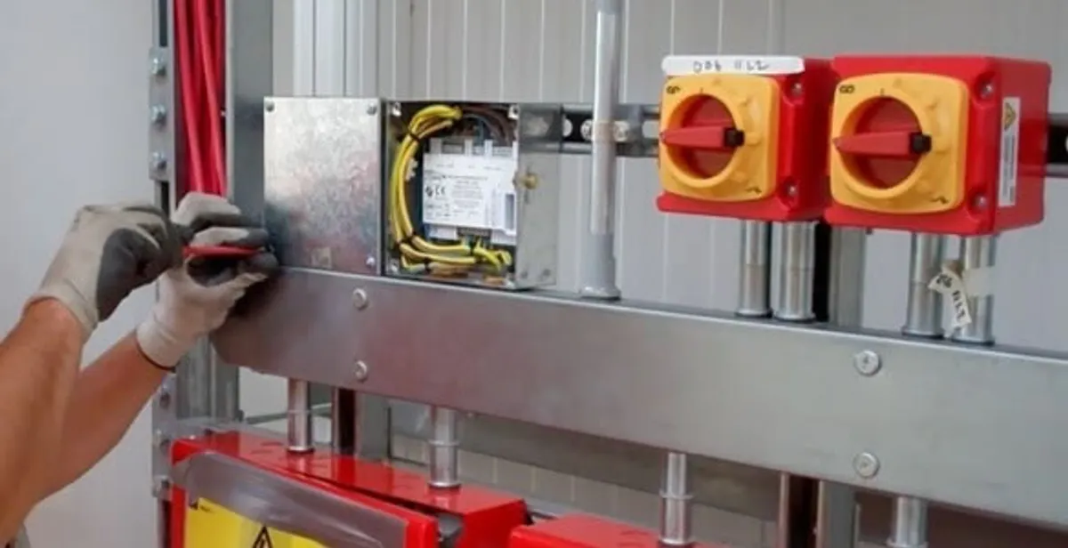 fire alarm installation service with certified electricians wiring fire alarm control equipment in Boston, MA