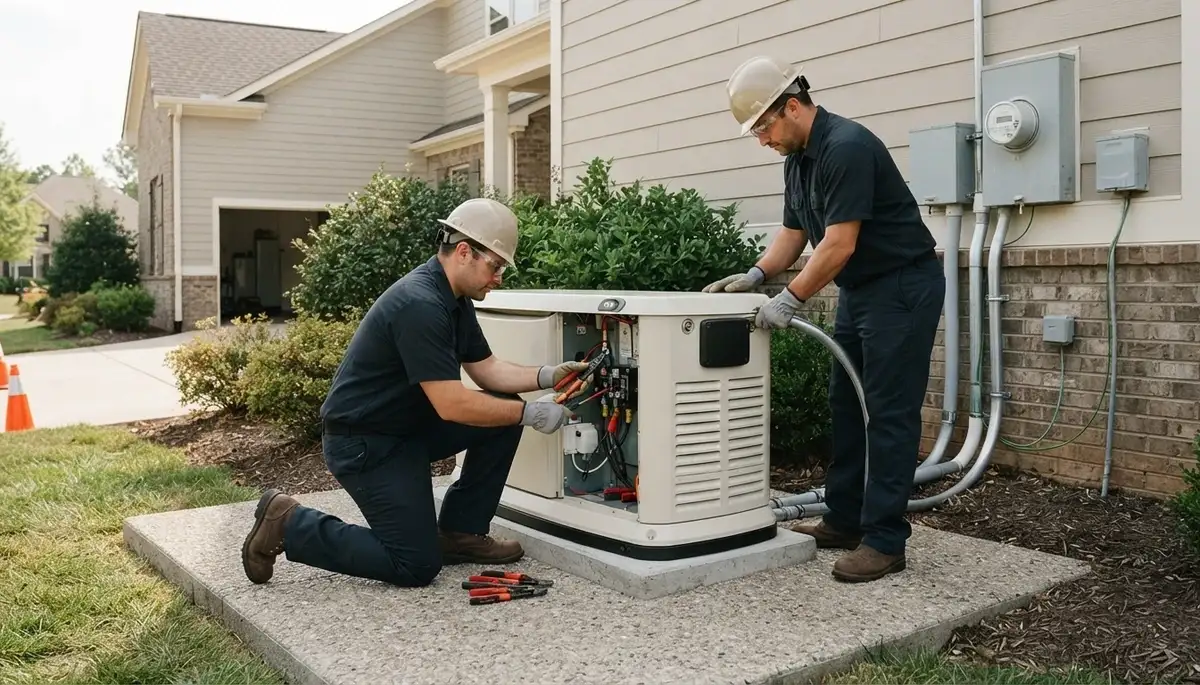 Generator installation services for Boston, MA homes by On Call Electrical