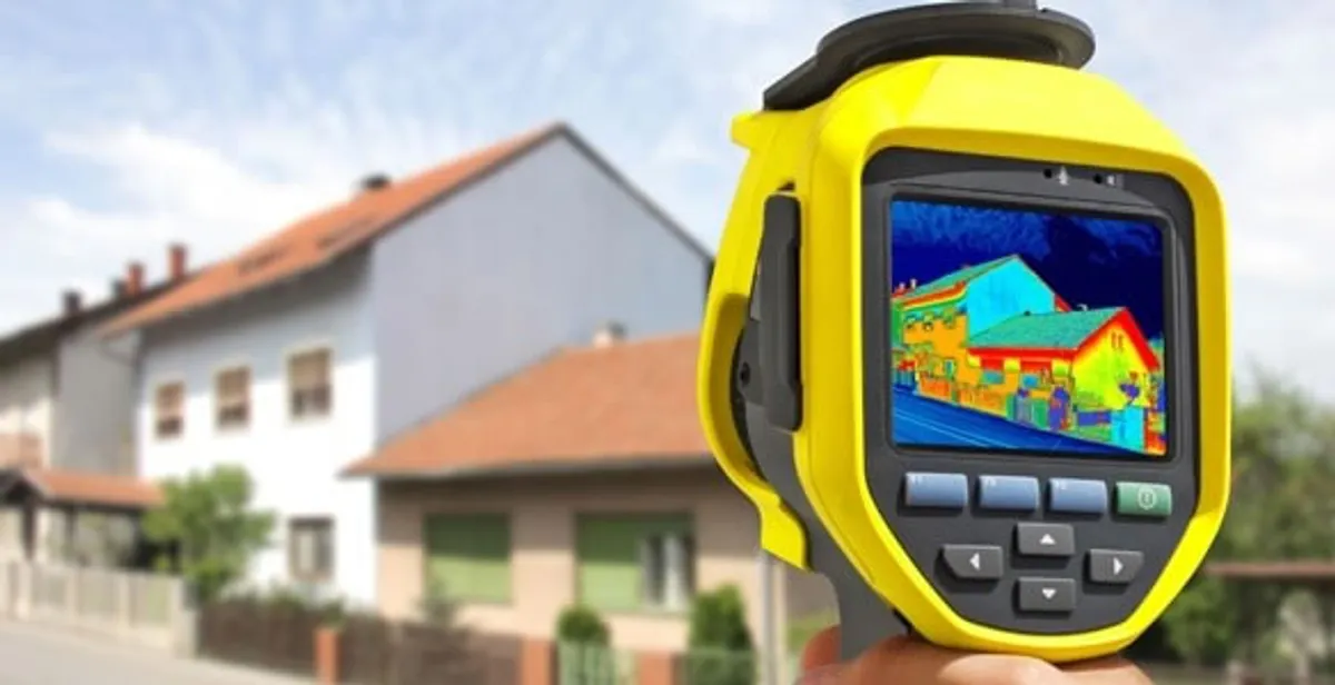 home energy audit service performing exterior thermal inspection to identify energy loss in Boston, MA