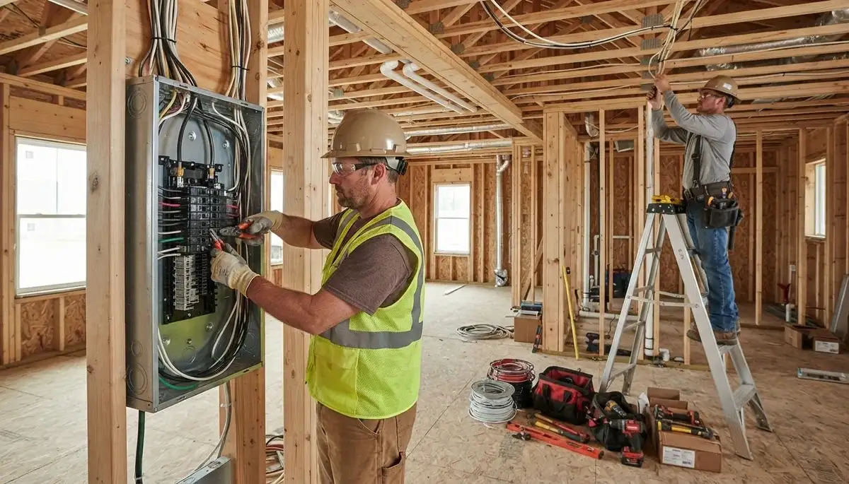 New construction electrical wiring services by On Call Electrical in Boston, MA