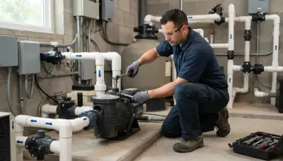 Pool pump electrical installation and service for Boston, MA homes by licensed electricians