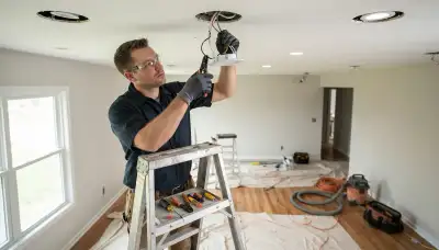 Recessed lighting installation for Boston, MA homes by On Call Electrical