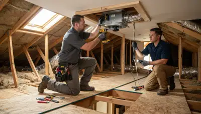 Whole house fan installation service for Boston, MA homes by On Call Electrical